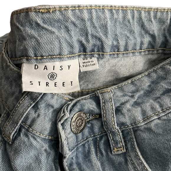 Cute Daisy Street Junior Graffiti Denim Jeans Size 5 - Picture 5 of 5